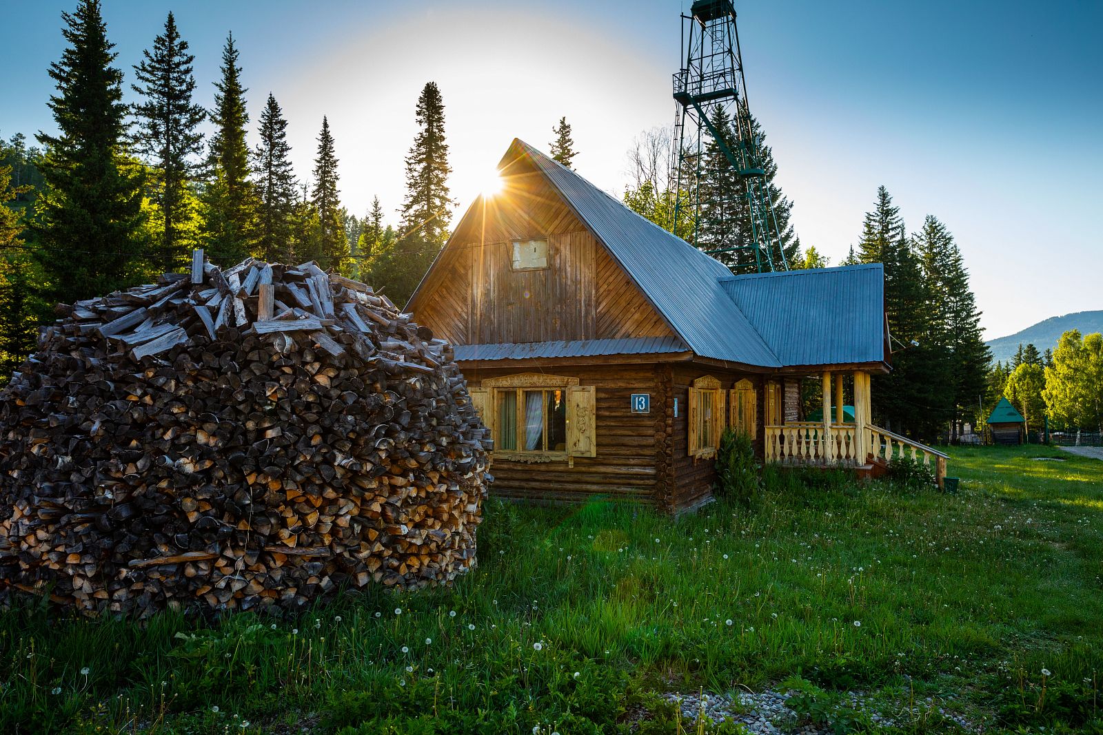 Village Log House No. 13